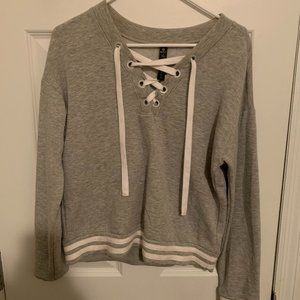 Grey Hockey Sweater